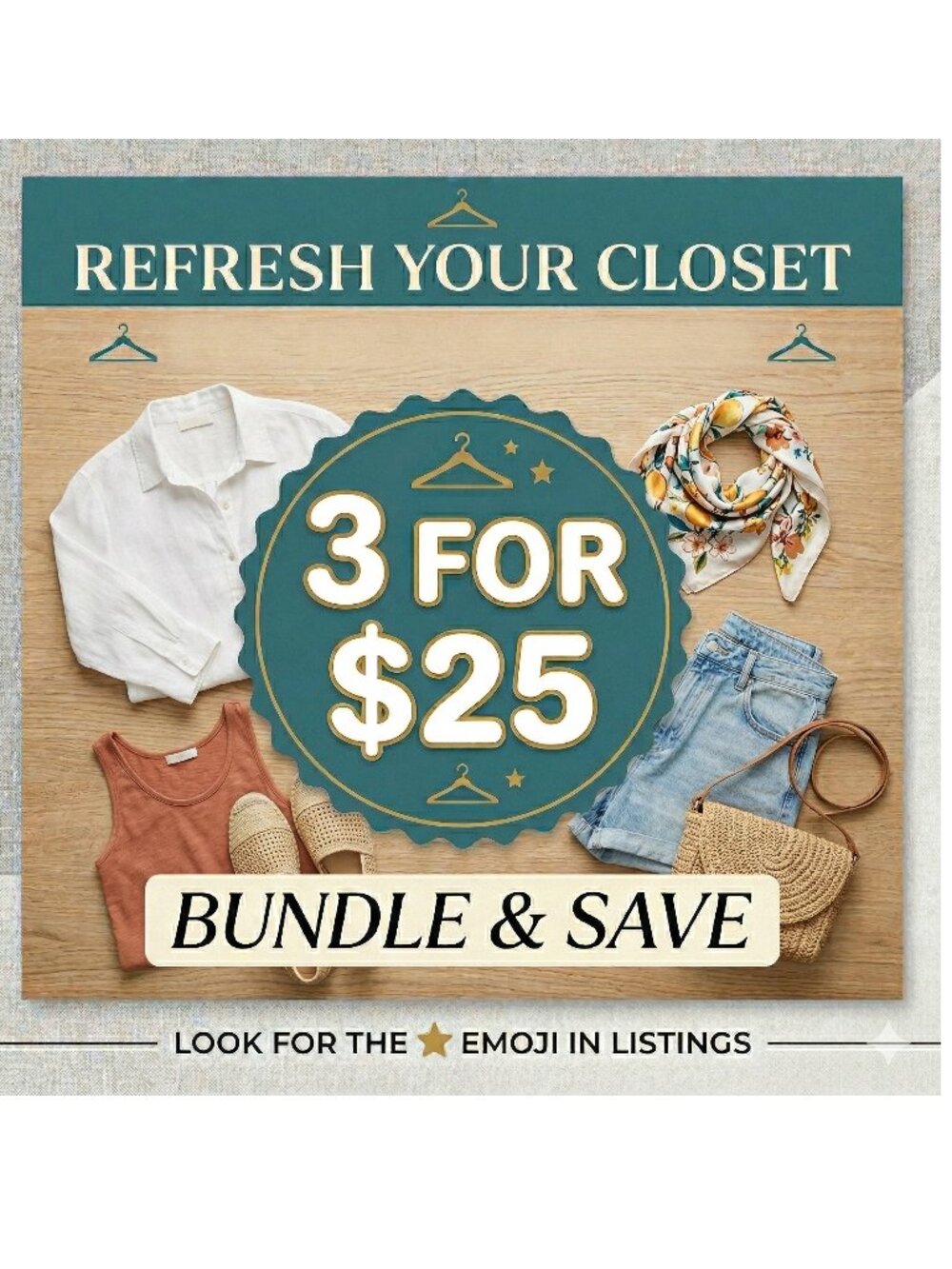 ⭐ 3 FOR $25 MIX & MATCH SALE! ⭐ BUNDLE & SAVE - Picture 1 of 1